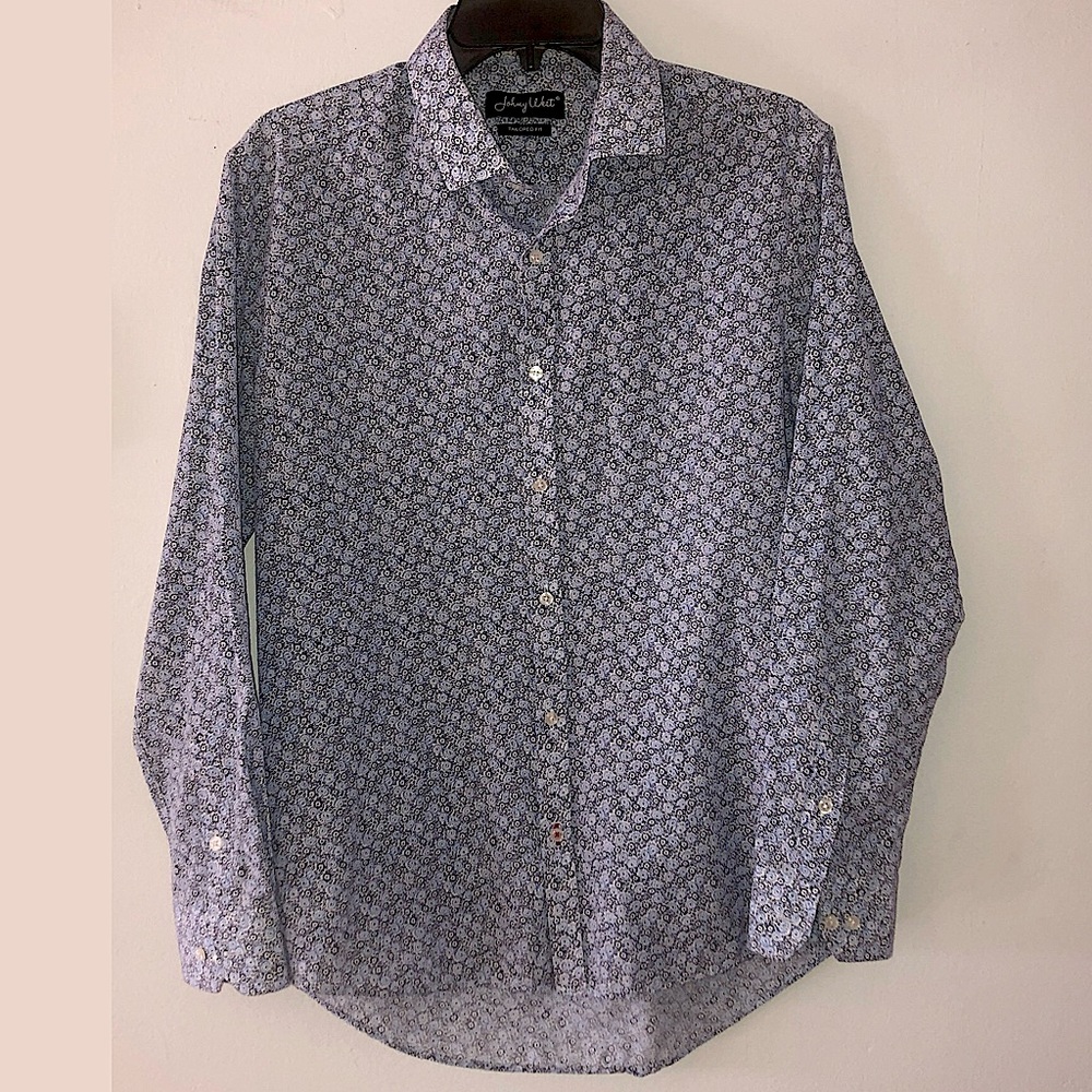 Johny West Tailored Fit Men’s Button Down Shirt